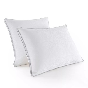 LA REDOUTE INTERIEUR - PREMIUM, Weiches Kopfkissen mit Milbenschutz Weiches Kopfkissen mit Milbenschutz, La Redoute Intérieurs - Weiches Premium-Kopfkissen mit 90% Daunen & Milbenschutz, 65x65cm, Weiss