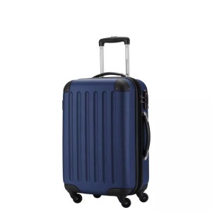 Hauptstadtkoffer, Hauptstadtkoffer Hartschalen-Trolley ´´Trolley Spree´´, 4 Rollen, Hauptstadtkoffer - Spree Handgepäck Hartschale matt mit TSA, ONE SIZE, One Size, Marine