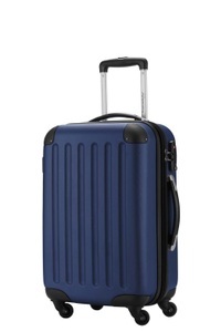 Hauptstadtkoffer, Hauptstadtkoffer Hartschalen-Trolley ´´Trolley Spree´´, 4 Rollen, Hauptstadtkoffer - Spree Handgepäck Hartschale matt mit TSA, ONE SIZE, One Size, Marine