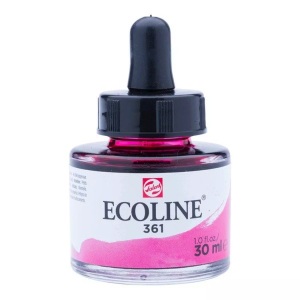 Talens, TALENS Deckfarbe Ecoline 30ml 11253611 light rose, Talens Deckfarbe Ecoline, light rose, 11253611, (30ml)