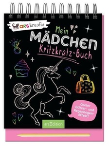 arsEdition, Mein Mädchen-Kritzkratz-Buch, Mein Mädchen-Kritzkratz-Buch