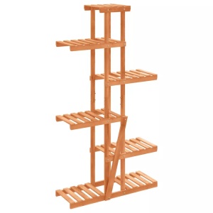 vidaXL, vidaXL Blumenständer 75x25x140,5 cm Massivholz Tanne, vidaXL Blumenständer 75x25x140,5 cm Massivholz Tanne