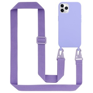 Cadorabo, Handy Kette für Apple iPhone 11 PRO MAX Silikon Schutzhülle, Cadorabo - Handy Kette für Apple iPhone 11 PRO MAX Silikon Schutzhülle, Lila