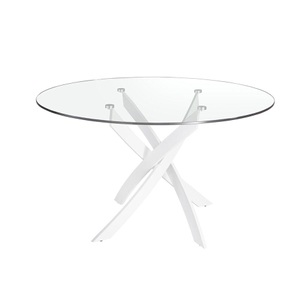 Angel cerda, Runder Esstisch aus Glas Runder Esstisch aus Glas, 