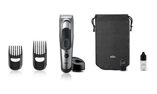 Braun, Braun HC 5090 Hairclipper - Haarschneider (Silber), 
