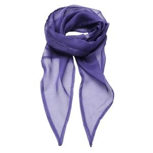 Premier, Chiffon Halstuch Damen Lila ONE SIZE, PREMIER - Chiffon Halstuch, für Damen, Lila, One Size