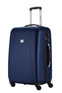 Hauptstadtkoffer, Hauptstadtkoffer Trolleyset ´´Wedding´´, 4 Rollen, (Set, 3tlg.), Hauptstadtkoffer - Wedding Handgepäck Hartschale matt mit TSA, ONE SIZE, One Size, Blau