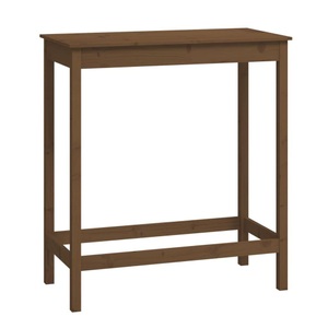 vidaXL, vidaXL Bartisch Honigbraun 100x50x110 cm Massivholz Kiefer, vidaXL Bartisch Honigbraun 100x50x110 cm Massivholz Kiefer