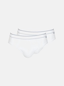 Lisca, Packung Slips X2 Apolon Herren Weiss M, 