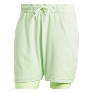 adidas, adidas Set With Tight Herren - Hellgrün, adidas Set With Tight Shorts Herren - Hellgrün