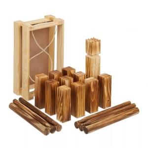 B2X, B2X - Kubb-Wikinger-Spiel, 40cm, B2X - Kubb-Wikinger-Spiel, 40cm