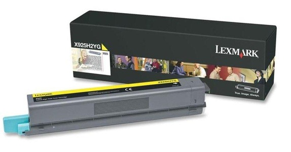Lexmark, Lexmark Toner X925H2Yg Yellow, Lexmark Toner, gelb, X925H2YG, (7'500 Seiten)