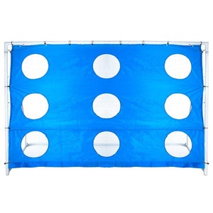 Gladiatorfit, Fußballtor Mit Abnehmbarer Plane 300x200cm Unisex 300cm, Omada - Fußballtor mit abnehmbarer Plane 300x200cm, 300cm, Blau