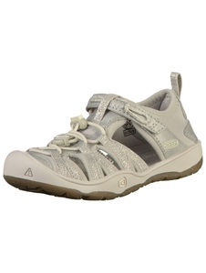 Keen, Keen Moxie Sandal Kinder-Sandale weiss, KEEN Mädchen Trekkingsandalen Y Moxie Sandal, Weiss, aus Polyester