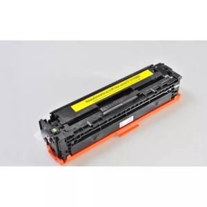 Peach, Peach Tonermodul gelb kompatibel zu HP CB542A, Peach HP 125 AY Toner ye ersetzt HP No. 125A Y, CB542A für z.B. HP Color LaserJet CM 1300, HP Color LaserJet CM 1312 CB MFP