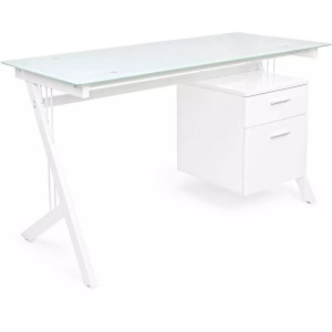 mutoni lifestyle, Schreibtisch mit Kasten Scarlett, Schreibtisch mit Kasten Scarlett