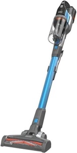 Black&Decker, Black+Decker Bhfev362D - Akku-Besensauger (Silber/Blau), Black&Decker BHFEV362D-QW Staubsauger
