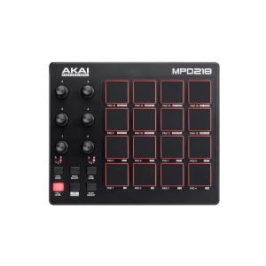 AKAI, Akai Mpd218 - USB Midi Pad Controller (Schwarz), Akai Controller MPD218