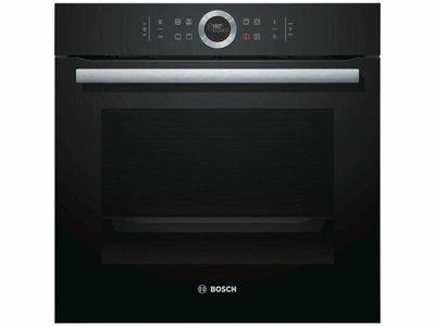 Bosch, Bosch Hbg634Bb1 - Backofen (Schwarz), Bosch Serie 8, Einbau-Backofen, 60 x 60 cm, Schwarz, HBG634BB1