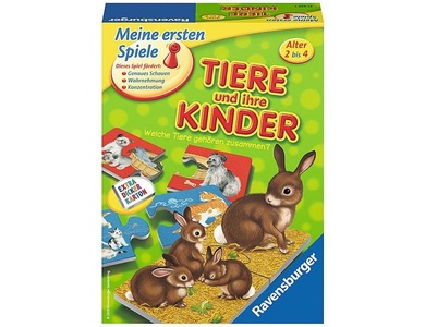 Ravensburger, RAVENSBURGER Spiel Tiere und ihre Kinder, Ravensburger Tiere und ihre Kinder