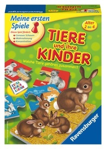 Ravensburger, RAVENSBURGER Spiel Tiere und ihre Kinder, Ravensburger Tiere und ihre Kinder