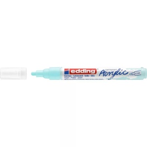 edding, edding Acrylmarker 5100, pastellblau, Edding Acrylmarker 5100, 2-3mm, pastellblau sdm, 5100-916