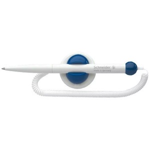 Schneider, Schneider Kugelschreiber 4120 1 mm Schreibfarbe: Blau 1 St., Schneider Klix-Fix Pen 450, 0.4mm, blau, SN4120