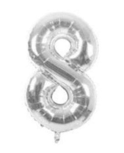 RICO Design, Rico Design Rico Design Folienballon 8, Rico Design Folienballon 8 Silber