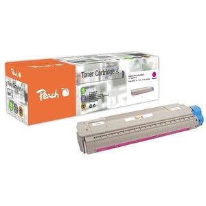 Peach, Peach Tonermodul magenta kompatibel zu OKI 44844614, Peach O4484 Toner ma ersetzt OKI 44844614 für z.B. OKI C 822 CDTN, OKI C 822 DN, OKI C 822 N, OKI C 822
