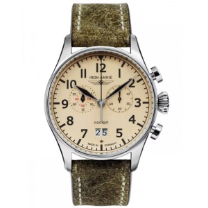 Iron Annie, Iron Annie 51865 Flight Control Chrono Herrenuhr, Zeppelin - 51865 Flight Control Chrono, One Size