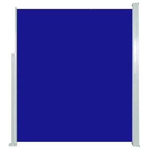 Diverse Hardware, Ausziehbare Seitenmarkise 160 x 500 cm Blau, vidaXL Ausziehbare Seitenmarkise 160x500 cm Blau