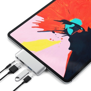 Satechi, Satechi Usb-C Mobile Pro Hub Adapter, Satechi St-Tcmphs - Mobiler Pro Hub Adapter (Silber)