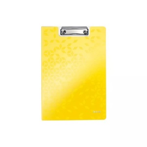 Leitz, LEITZ Klemmmappe WOW A4 4199-00-16 gelb, Leitz Klemmmappe, WOW, A4, gelb, 4199-00-16