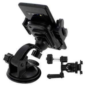 AKASHI, Akashi Car Holder Smartphone Dashboard/Air Grille/Windschild Schwarz, Akashi - 3-in-1 KFZ-Halterung, Schwarz