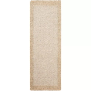 LIVABLISS - JENNY In-/Outdoor-Teppich im Jute-Look, 80X200CM, Beige