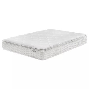 Beliani, Matratze aus Polyester LUXUS Matratze aus Polyester LUXUS, Beliani - Memoryschaum-Taschenfederkernmatratze aus Taschenfedern LUXUS, 160X200CM, Perle