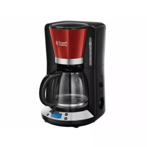 RUSSELL HOBBS, Russell Hobbs 24031-56 Colours Plus+ Classic Cream - Kaffeemaschine (Rot/Schwarz), Russell Hobbs Colours Plus+ 24031-56 Kaffeemaschine rot