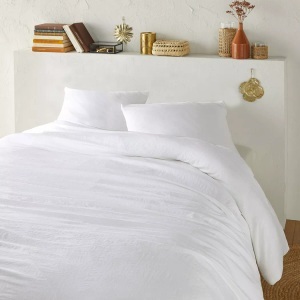 LA REDOUTE INTERIEURS, La Redoute Intérieurs - Bettwäsche-Set, 240X220CM, Weiss, La Redoute Intérieurs - Bettwäsche-Set, 240X220CM, Weiss