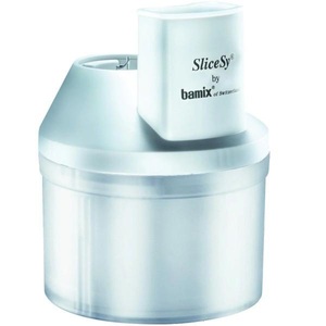 BAMIX, Bamix Zerkleinereraufsatz »Zerkleinerer-Aufsatz SliceSy«, Bamix Zerkleinerer-Aufsatz SliceSy, Weiss