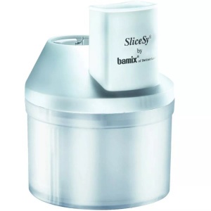 BAMIX, Bamix Zerkleinereraufsatz »Zerkleinerer-Aufsatz SliceSy«, Bamix Zerkleinerer-Aufsatz SliceSy, Weiss