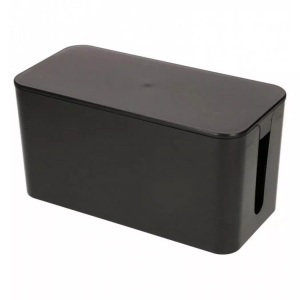 Max Hauri AG, Max Hauri AG Kabel-Box Schwarz (L x B x H) 235 x 115 x 120 mm 1 St. 126728, Max Hauri AG Cablehome Managementbox Small Schwarz