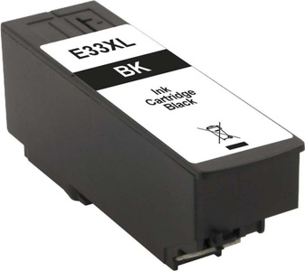 Peach, Peach Tintenpatrone XL schwarz kompatibel zu Epson No. 33XL, T3351, Peach Tinte Epson T3351 Black