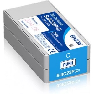Epson, Tinte cyan SJIC22P(C), Epson Tintenpatrone SJIC22P(C) Cyan