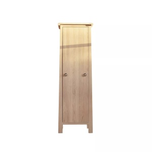Tikamoon, Hochschrank aus massivem Eichenholz Volute Hochschrank aus massivem Eichenholz Volute, Tikamoon - Hochschrank aus massivem Eichenholz Volute, One Size, Zimt
