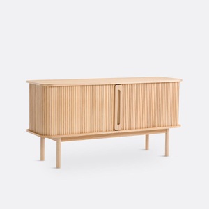LA REDOUTE INTERIEURS, Sideboard Wapong Mit 2 Schiebetüren Unisex Beige ONE SIZE, La Redoute Intérieurs - Sideboard Wapong mit 2 Schiebetüren, One Size, Beige