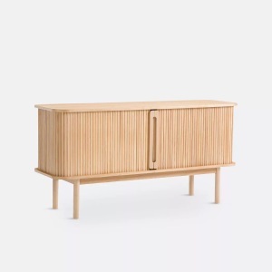 LA REDOUTE INTERIEURS, Sideboard Wapong Mit 2 Schiebetüren Unisex Beige ONE SIZE, La Redoute Intérieurs - Sideboard Wapong mit 2 Schiebetüren, One Size, Beige