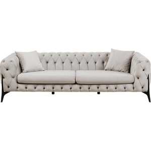 Kare Design, Sofa Bellissima 3-Sitzer beige 240, KARE Design - Sofa Bellissima 3-Sitzer 240, One Size, Beige