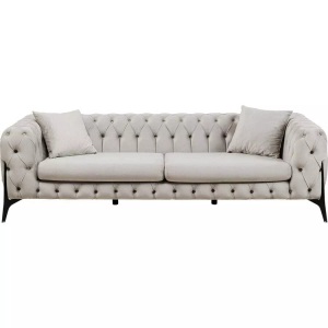 Kare Design, Sofa Bellissima 3-Sitzer beige 240, Sofa Bellissima 3-Sitzer beige 240