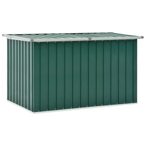 vidaXL, vidaXL Gartenbox Grün 149 x 99 x 93 cm, VidaXL - Aufbewahrungsbox stahl, One Size, Grün