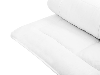 Beliani, Bettdecke Aus Mikrofaser Lemberg Unisex 155X220CM, Beliani - Extra warme Bettdecke aus Mikrofaser LEMBERG, 155X220CM, Weiss Bunt